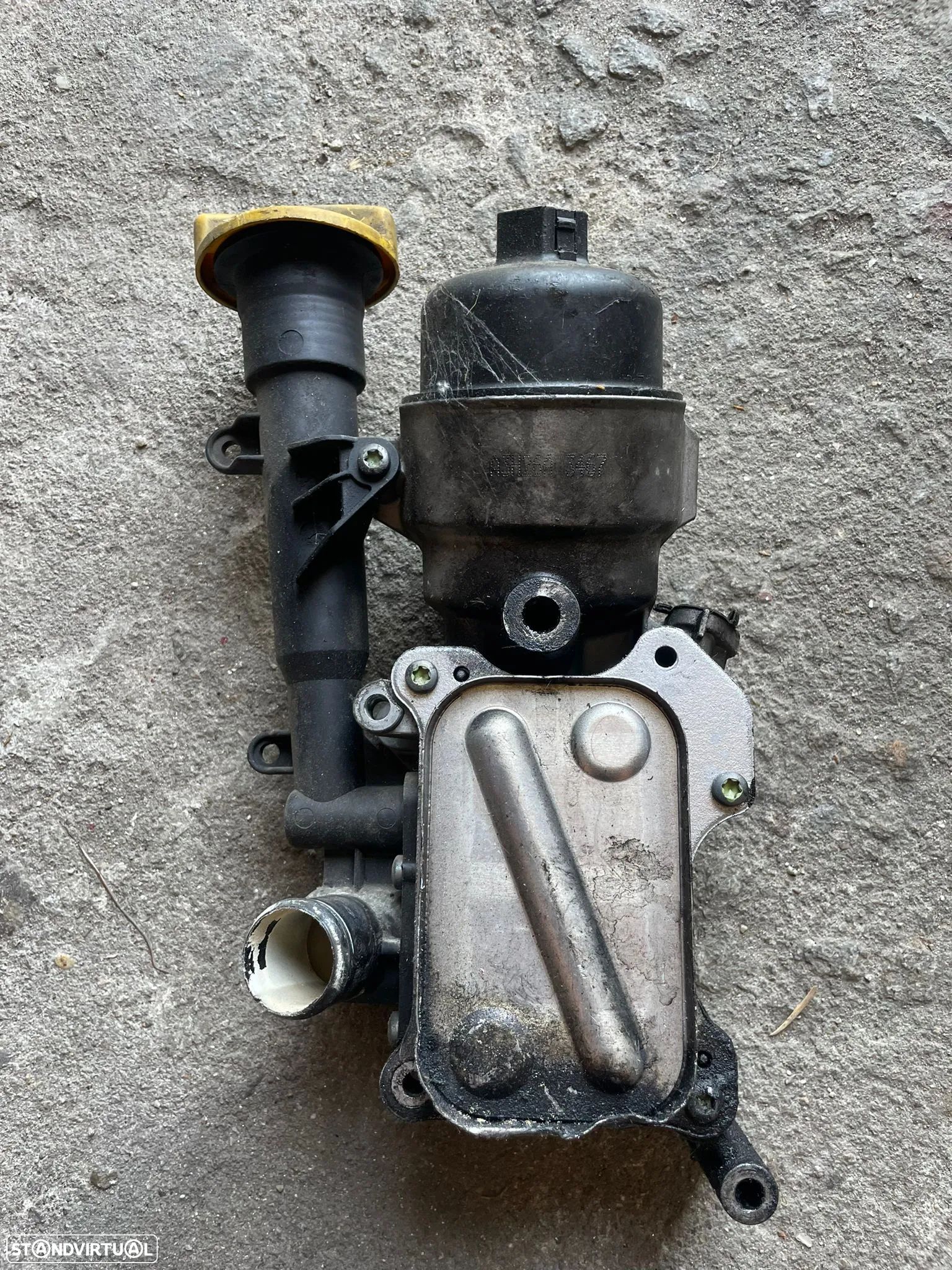 Corpo filtro de óleo, radiador de óleo Opel Combo 1.3 gasóleo - 1