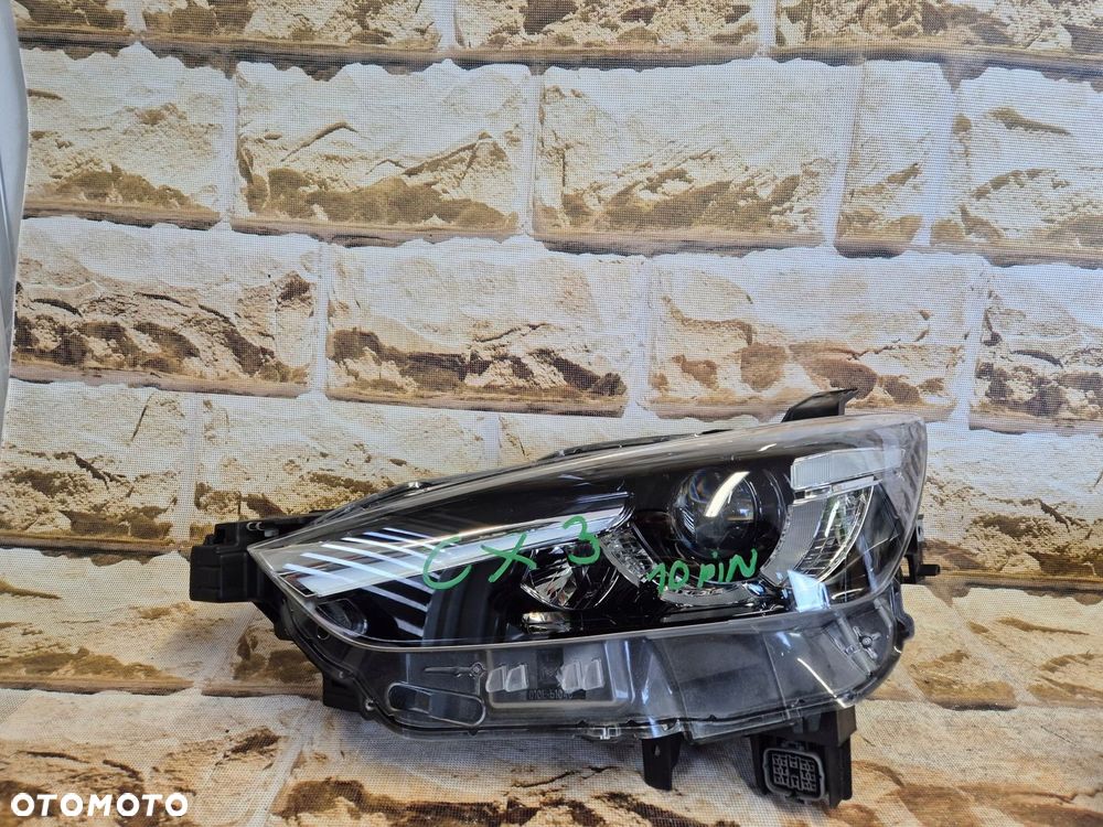 mazda cx3 cx-3 FULL LED KOMPLETNA europa lewa 10 pin
