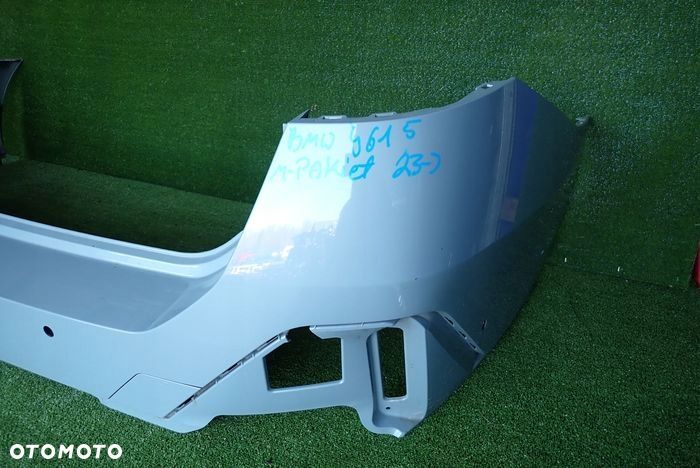 BMW G61 5 M-PAKIET 23- zderzak tylny tył - 2