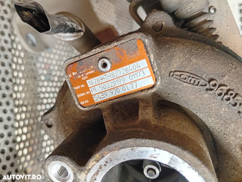 Turbo Turbina Dacia Duster Renault Nissan 1.5 Dci Motor K9KR858 110 Cai Cod H82728404 - 7