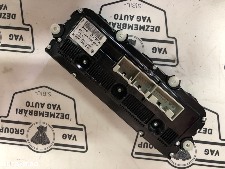 Panou climatronic VW Golf 5 cu cod oem - 1K0907044K (1K0 907 044 K) - 2