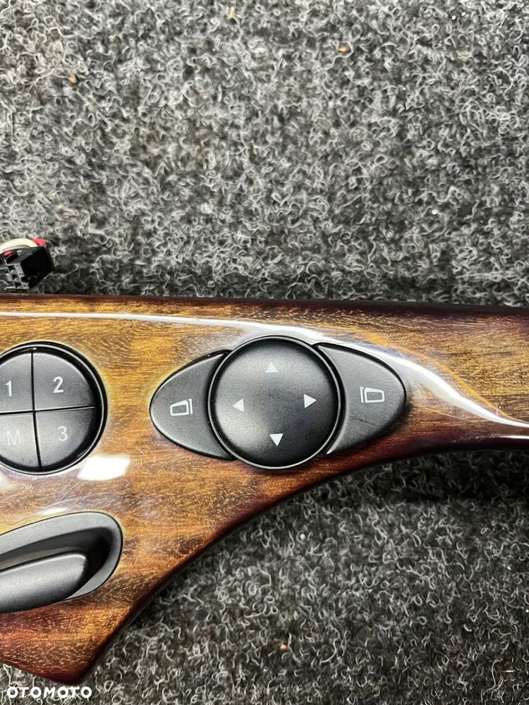 mercedes w211 listwa dekor przełacznik fotela lusterek - 4