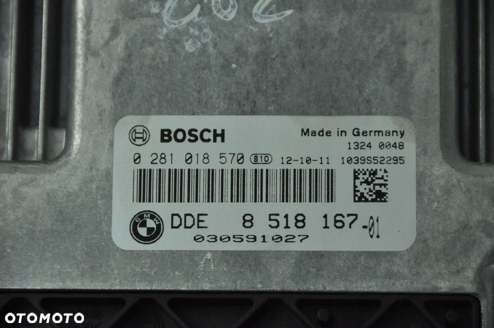 Bmw E82 Komputer Zestaw Startowy 1.8D N47 Nr 295 - 5