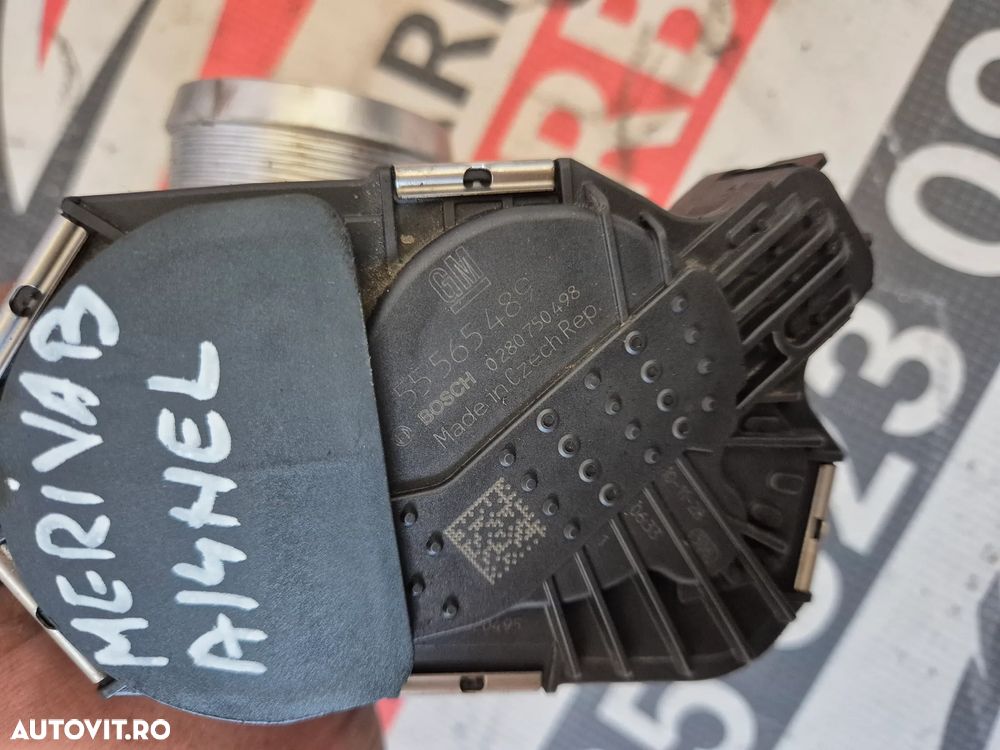 Clapeta de Acceleratie /rampa cu injectoare Opel Meriva B /Opel Mokka 1.4 benzina A14NEL
