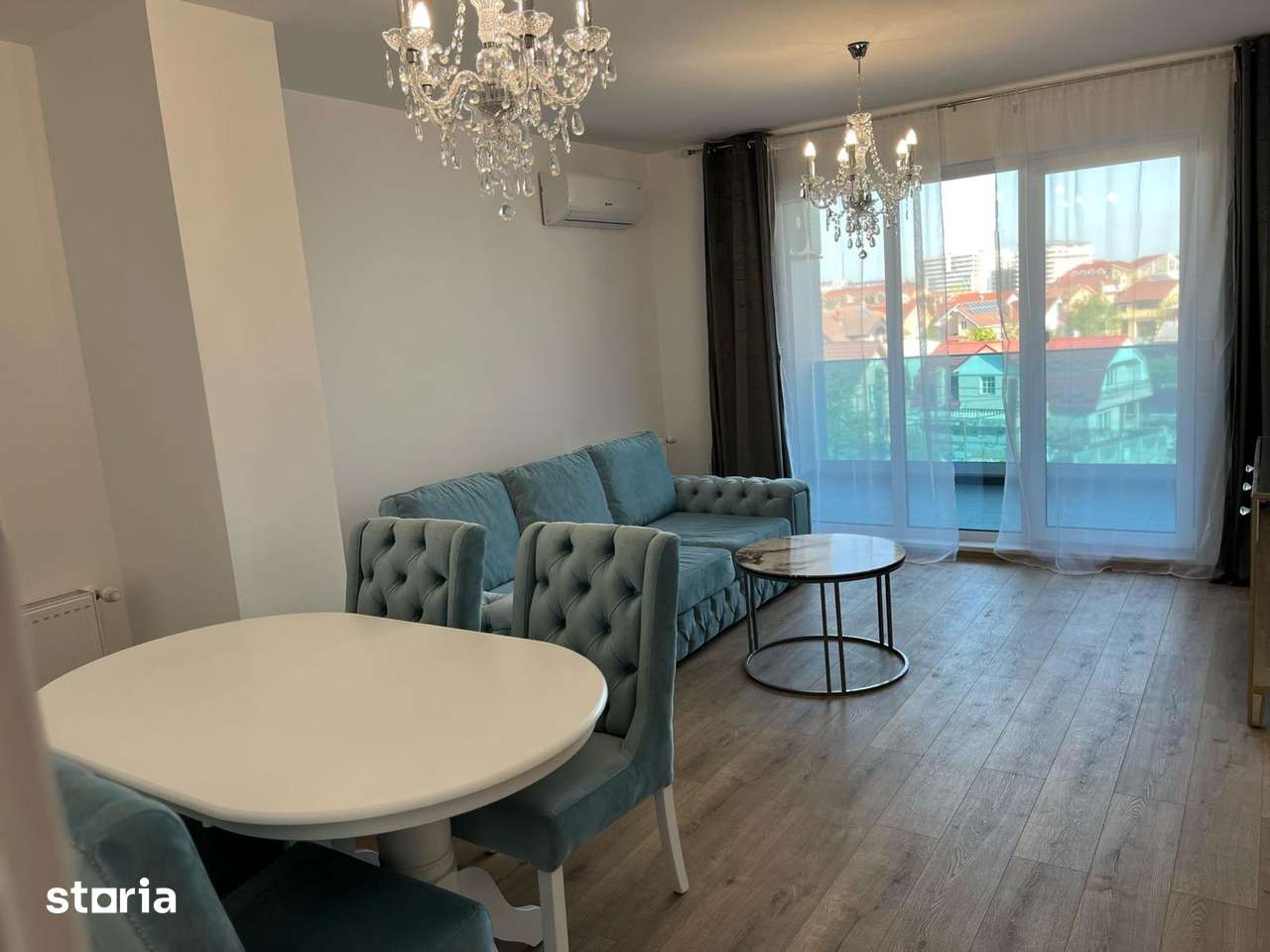 2 camere, Rezidential Victoria, et.3 ,mobilat,utilat, parcare — fotografia 3