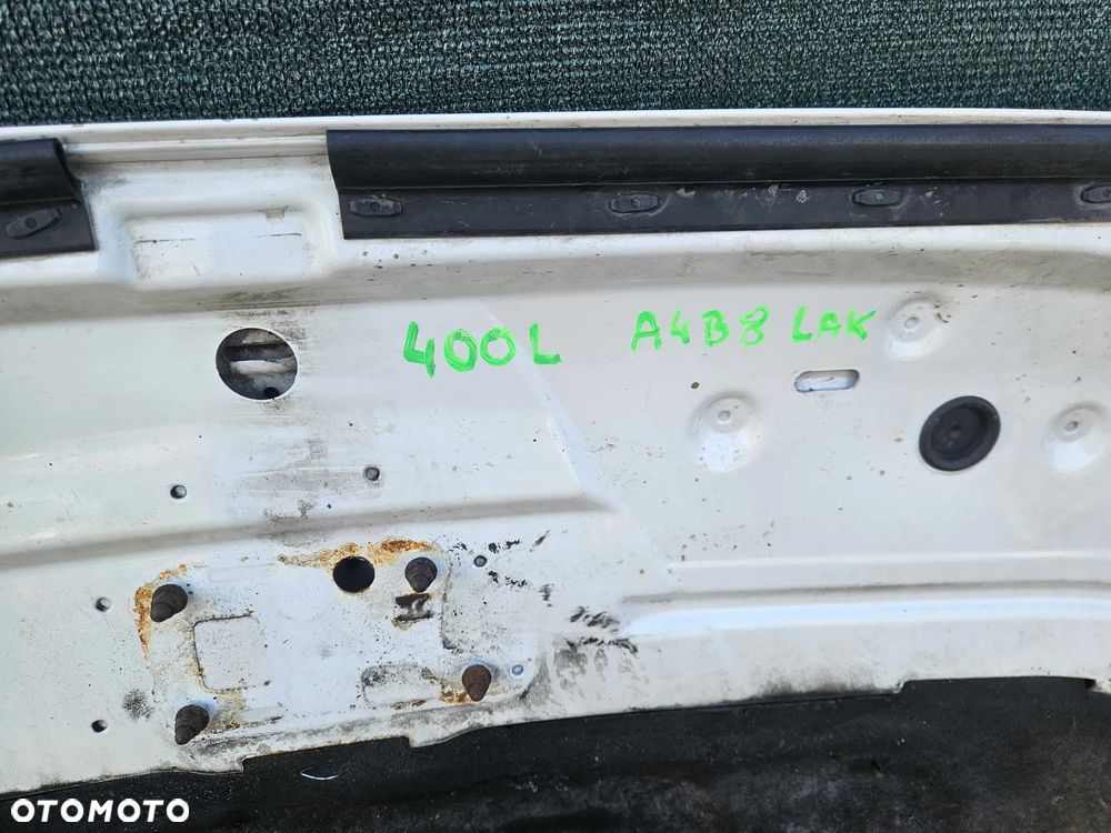 Maska Pokrywa Silnika Przód Przednia Biala Audi A4 B8 Sedan Kombi 09r - 39