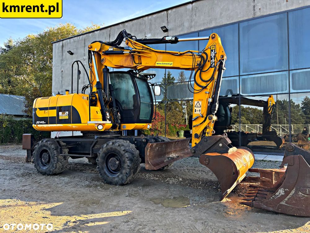 JCB JS 145 W KOPARKA KOŁOWA 2011R. | JS 130 160 313 315 CAT KOMATSU PW 140 - 5