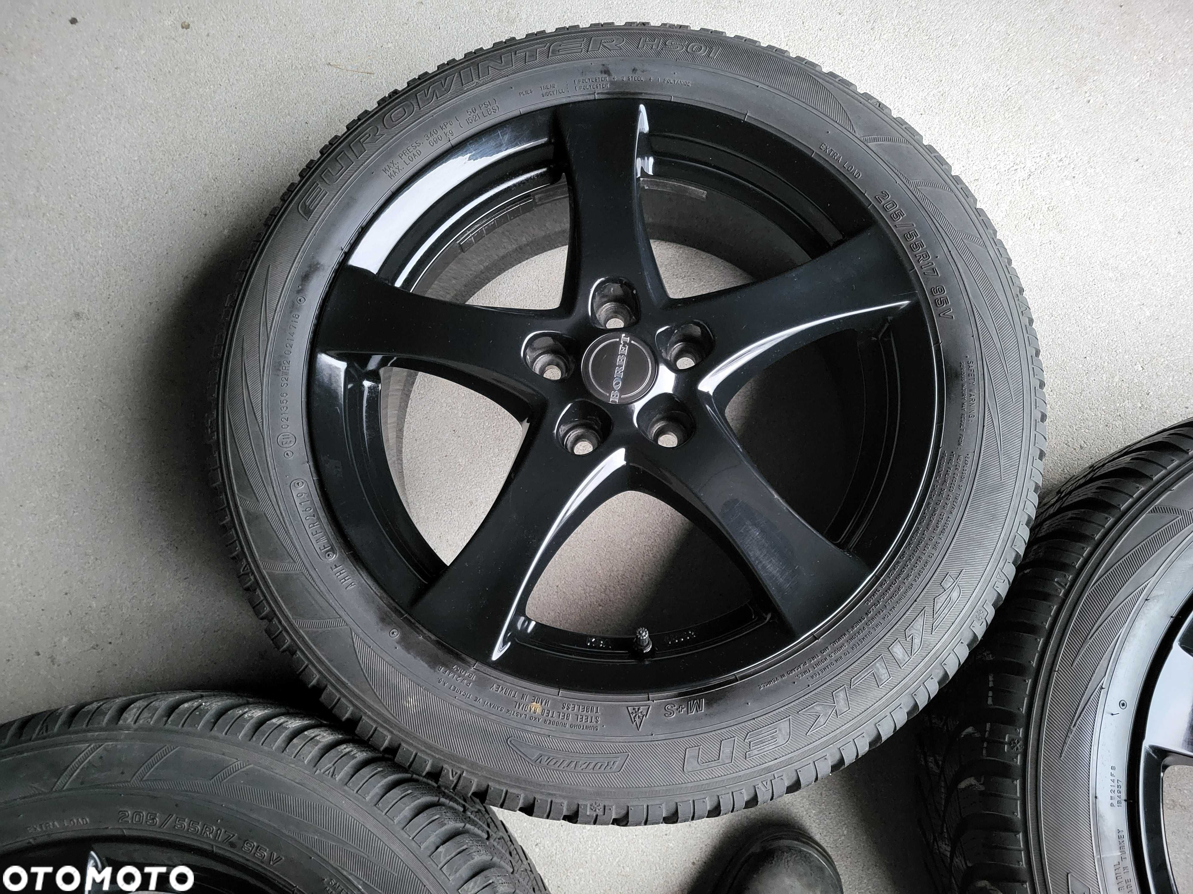 [K299] Koła zimowe 17 Cali 5x114,3 205/55/17 Hyundai Kona - 6