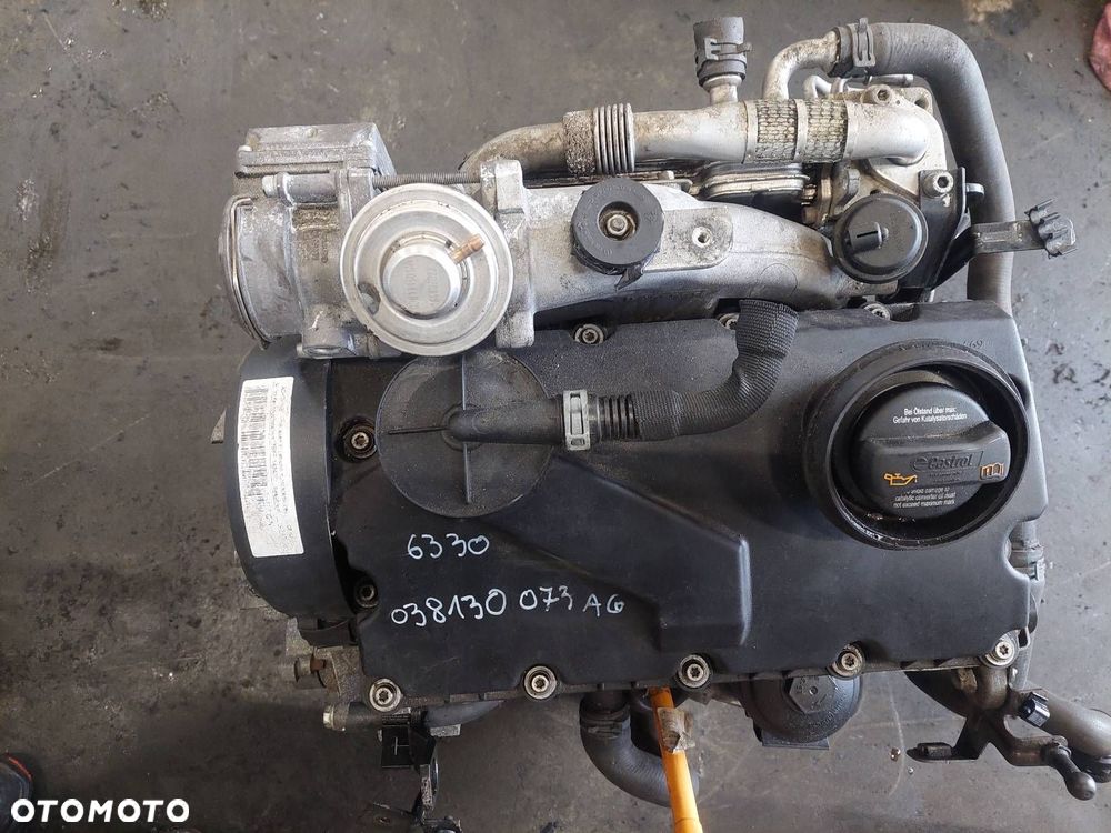 SILNIK DIESEL + UKŁAD WTRYSKOWY + TURBINA VOLKSWAGEN GOLF V BXF - 8