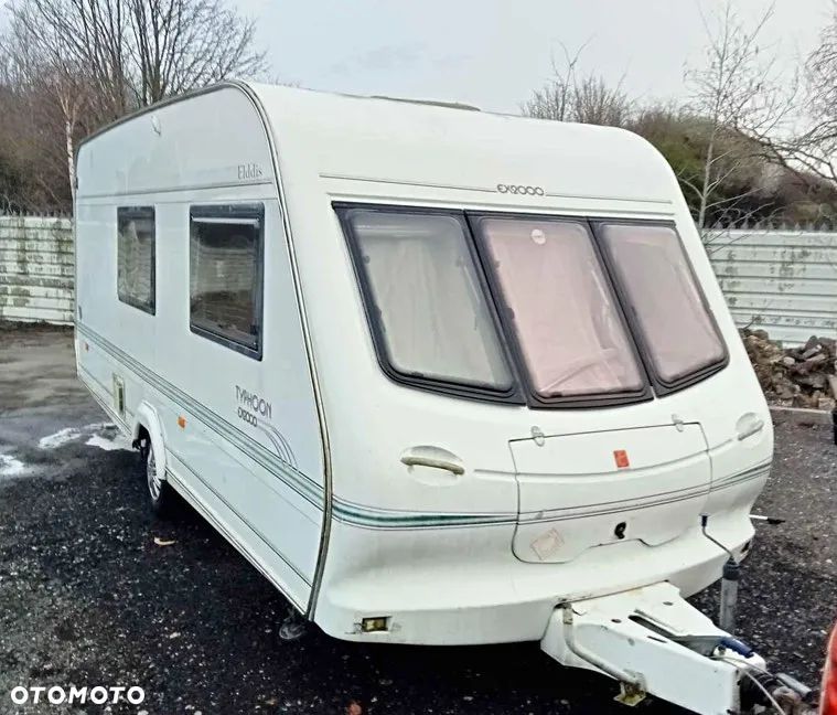 Okno uchylne szyba do przyczep kempingowych Elddis Typhoon 2000 - 2002 - 1
