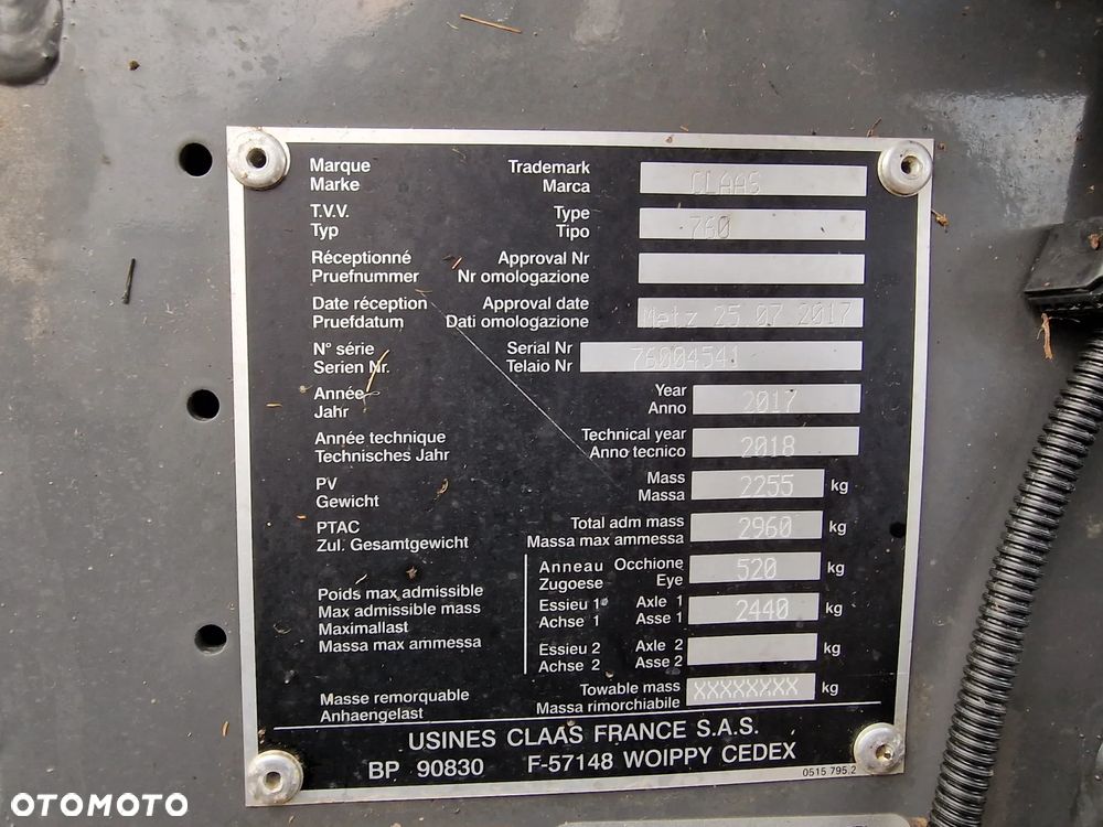 Claas Rollant 340, 2018r., siatka, sznurek - 8