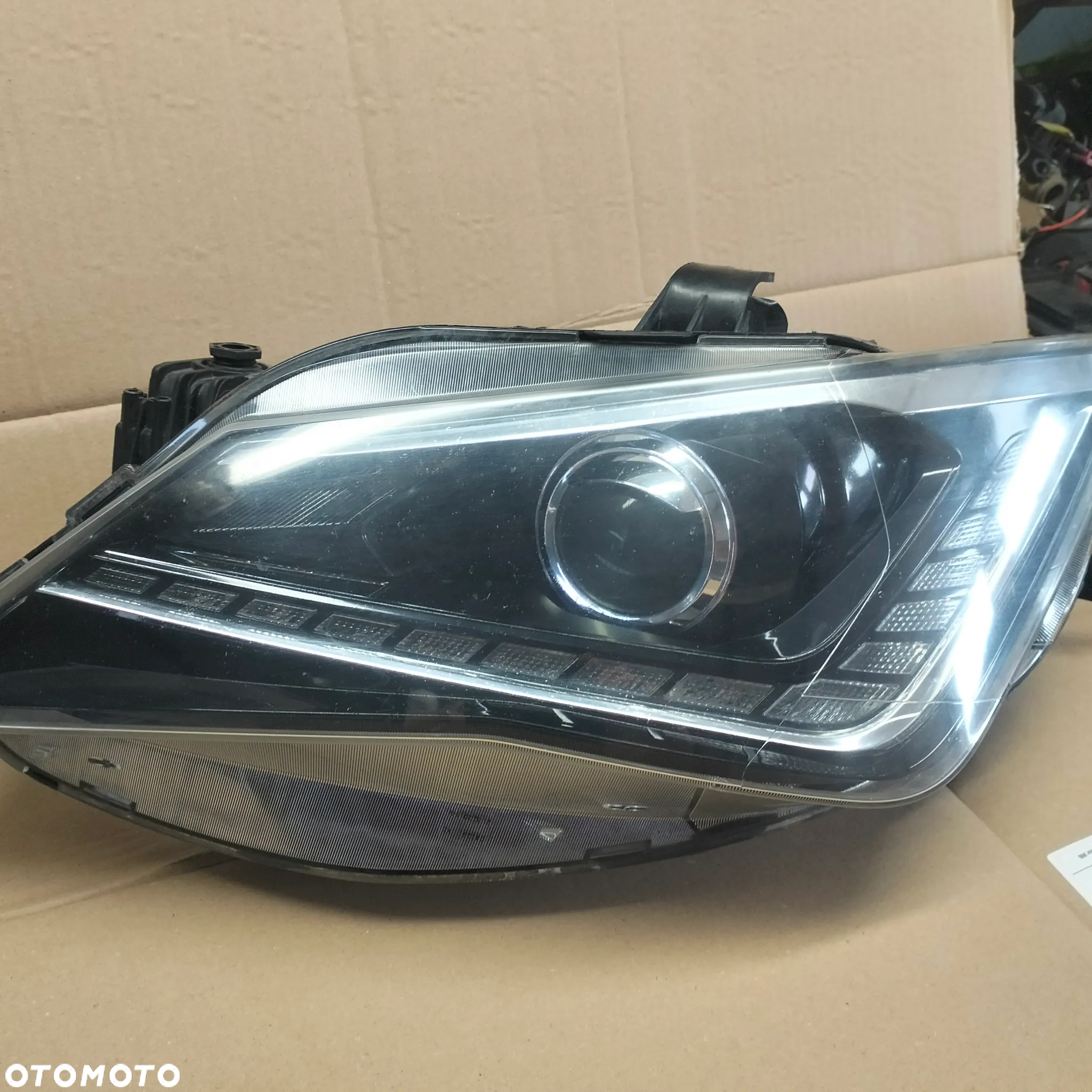 SEAT IBIZA 6J LIFT LAMPA PRZÓD LEWA XENON LED KOMPLETNA - 5