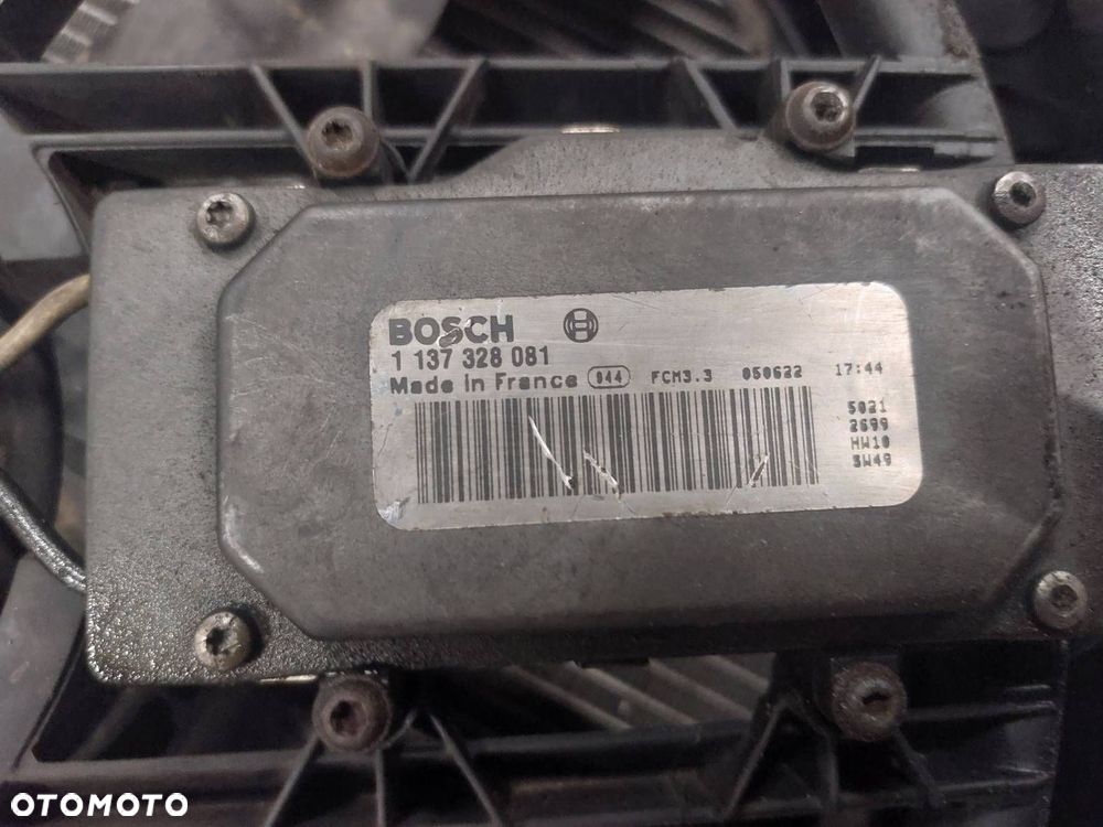 CHŁODNICA WODY KLIMATYZACJI  WENTYLATOR VOLVO S80 I 2.8 T6 AUTOMAT - 4