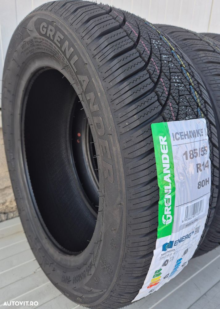 185/55 R14 80H  GRENLANDER Icehawke  Anvelope de iarna M+S - 3