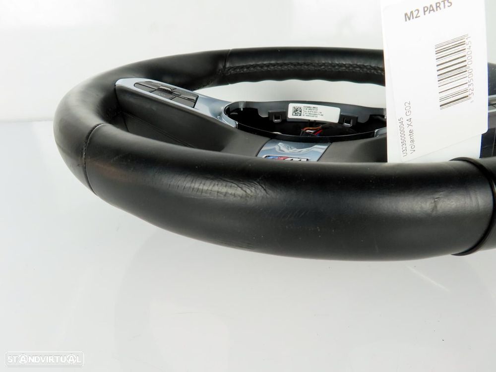 Volante M c/ Patilhas e Multifunções Usado / Original BMW X3 (G01)/BMW X4 (G02)... - 6