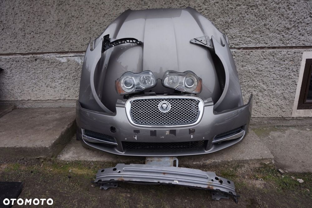ZDERZAK MASKA BŁOTNIK KOMPLETNY PRZÓD JAGUAR XF - 4