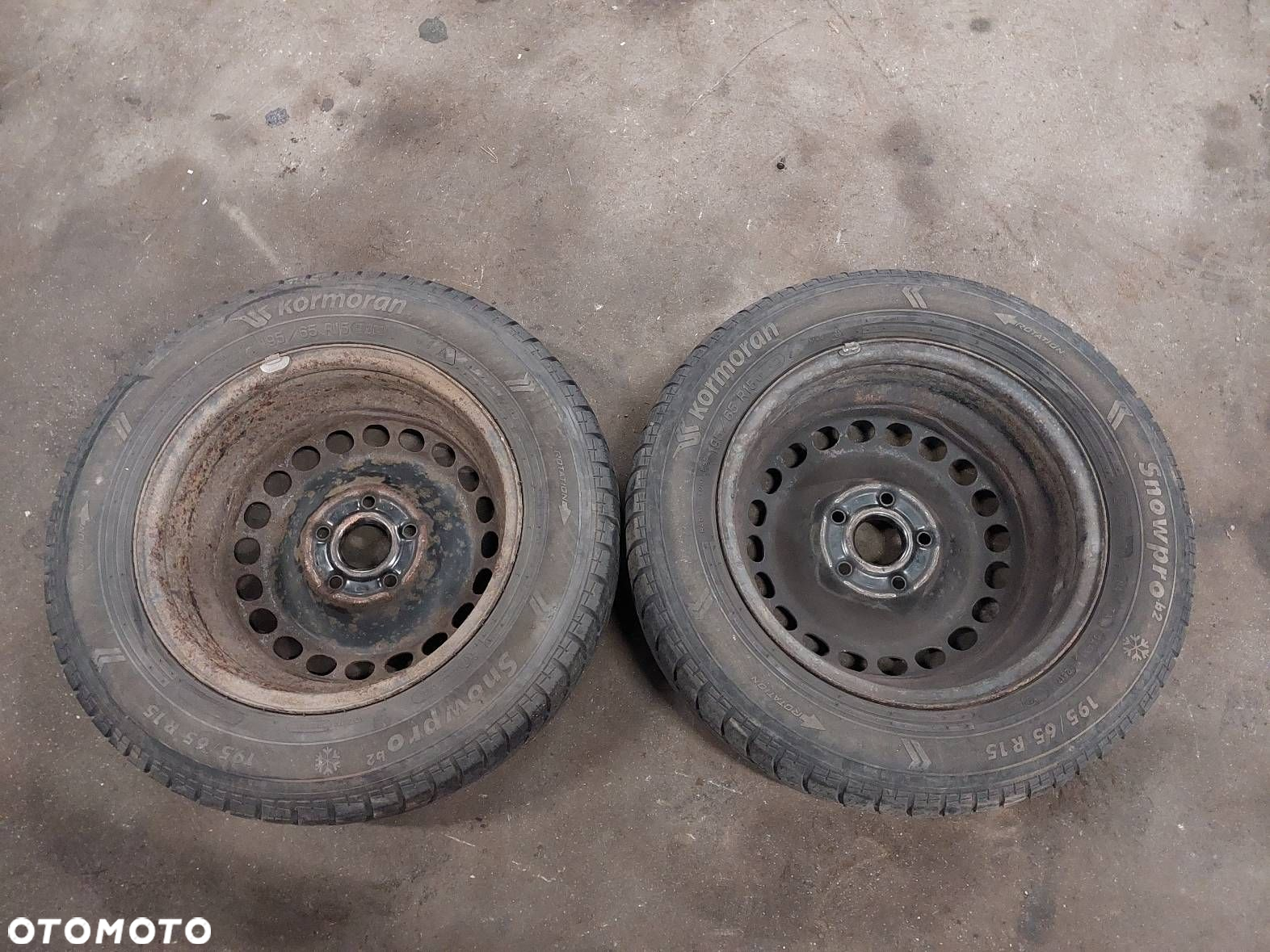 FELGI STALOWE 2 SZT 8D0601027 5x112 6Jx15 ET45 FI57,1 AUDI A4 PASSAT - 8