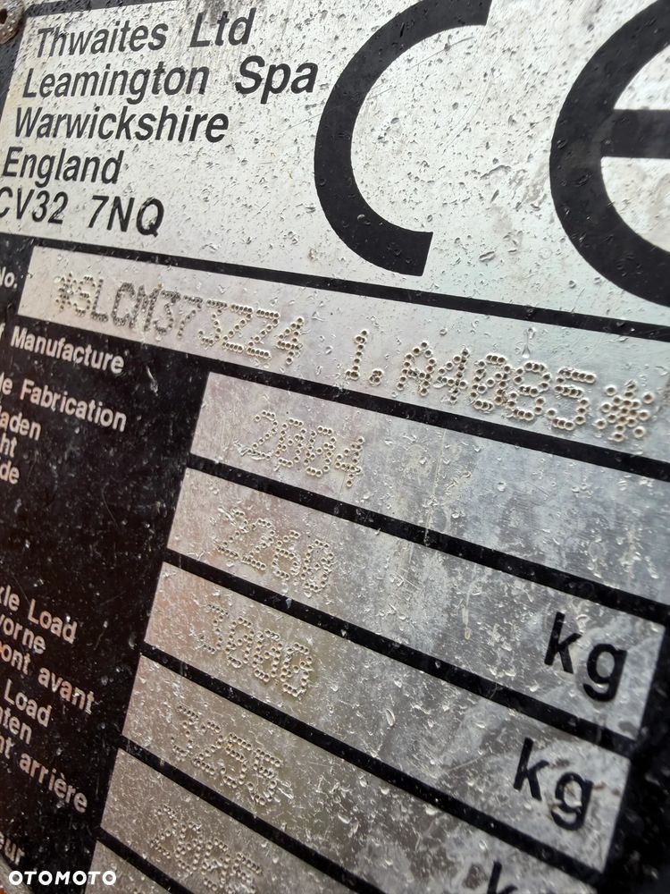 Thwaites MACH Wozidło Budowlane-Rolnicze. Wózek z Obrotową Kolebą. 3 tony ładowność. 4x4. Silnik YANMAR 4 cylindry 50 km. Jazda 3 prędkości. Maszyna w ładnym stanie z Norweskiego Gospodarstwa! Ani deka luzów i wycieków! Pełny Oryginał. Hamulce brzytwa. Serwisy w DEKRA. Maszyna Woziła lekkie ładunki. Wielka Okazja. Wszystko w pełnym Oryginale. Opony Oryginał. Oświetlenie Fabryczne!  Mocny Silnik 4 cylindry. OKAZJA TANIO - 9