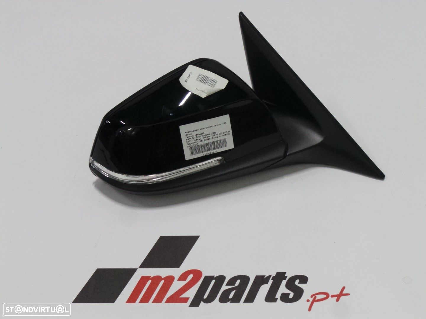 Retrovisor completo Direito Seminovo/ Original BMW 3 Gran Turismo (F34) 51167291... - 5