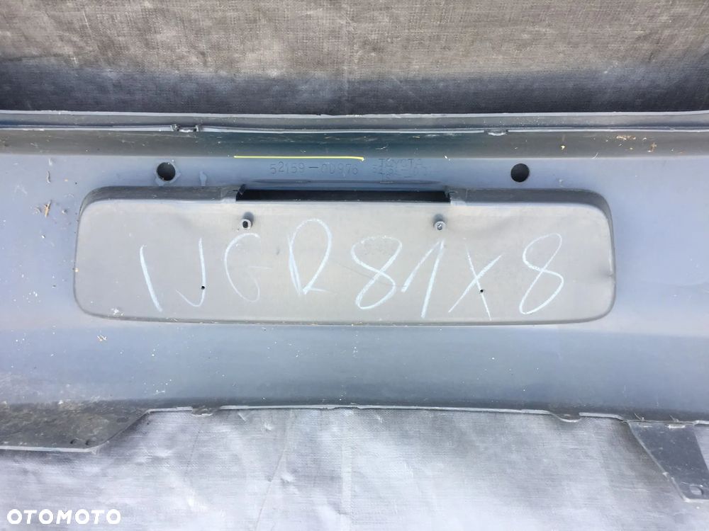 TOYOTA YARIS II 2006-2009 ZDERZAK TYLNY TYŁ - 9