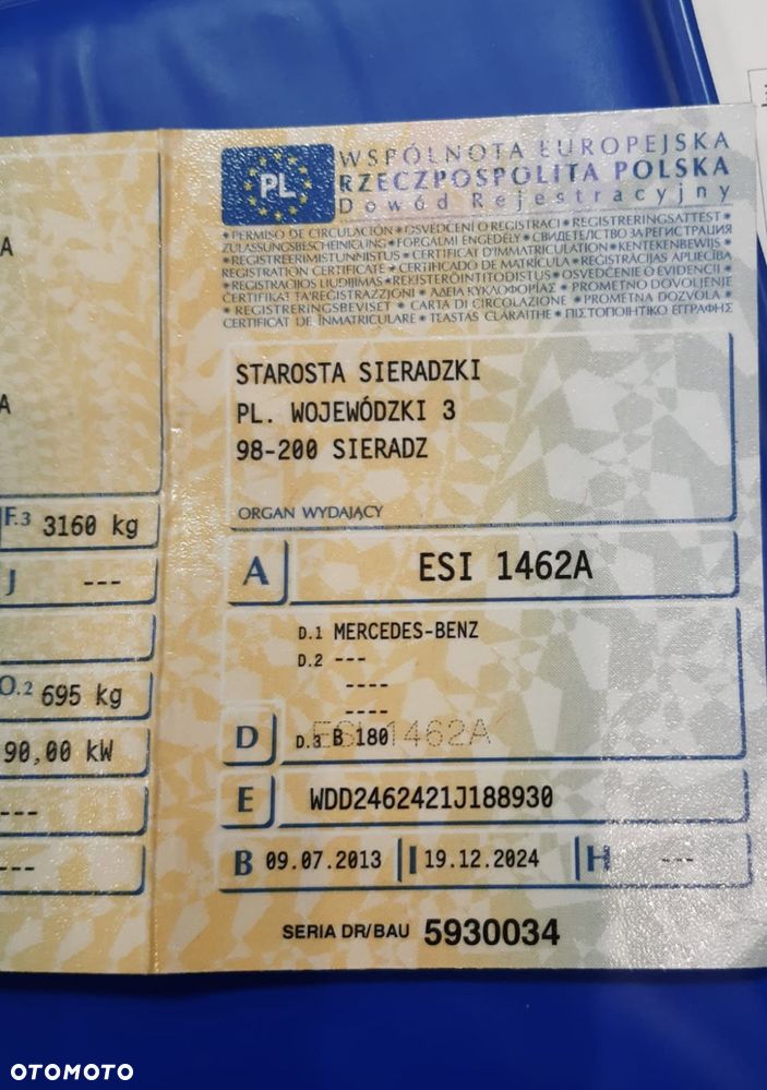 Mercedes-Benz Klasa B 180 - 11