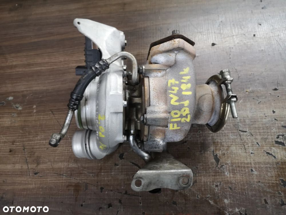 TURBOSPRĘŻARKA BMW F10 F20 F30 E90 X1 2.0d N47 184KM 1165724779 - 9