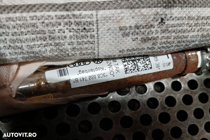 Airbag cortina stanga 3C8880741B 3C8880741B Volkswagen VW Passat CC 1 - 4