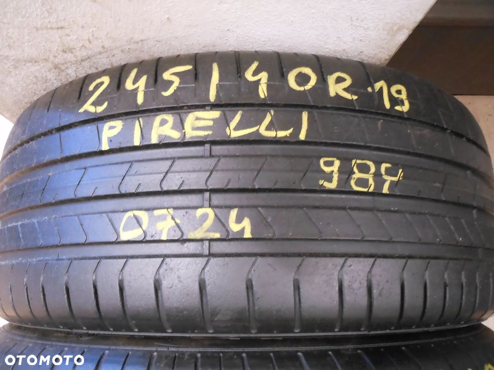 Opony 245/40r19 pirelli p zero tm I * 6,5mm lato para - 2