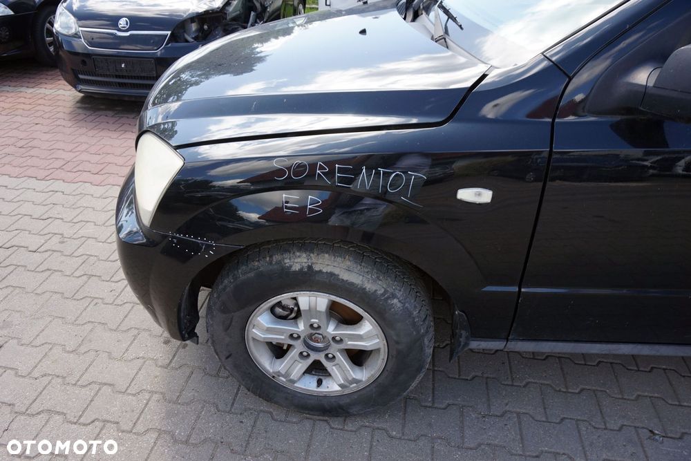 MASKA ZDERZAK BŁOTNIKI LAMPY SORENTO I EB  KIA 2002-2007 CZARNY PRZÓD KOMPLETNY - 14