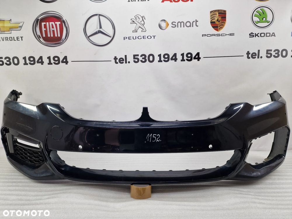 BMW G30 / G31 M-PAKIET 17- ZDERZAK PRZEDNI PRZÓD NA 6X PDC , NR 51118064928 / 8064928 , NR AUKCJI NZ1152 - 1