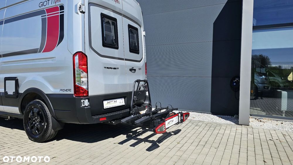Giottiline LIMITOWANY GIOTTIVAN 60FT RAPIDO gr. SOLARY 300W / LIFEPO4 150AH / HAK / PLATFORMA NA ROWERY / WENTYLATOR DACHOWY FORD TRANSIT - 15