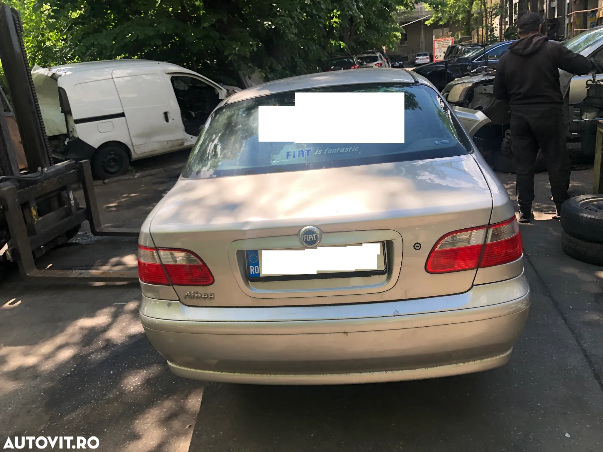 Dezmembrez Fiat Albea facelift 2006 gri benzina - 3