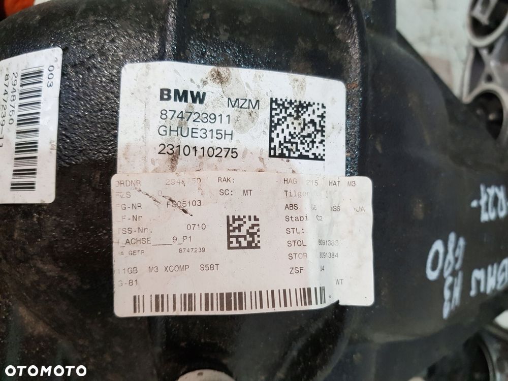 most dyfer dyferencjał tył 8747239 bmw m3 g80 m4 g82 - 13