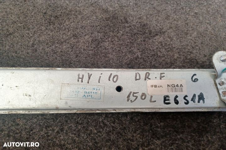 Macara geam fata dreapta electrica Hyundai i10 2 [2013 - 2016] Hatchb - 2