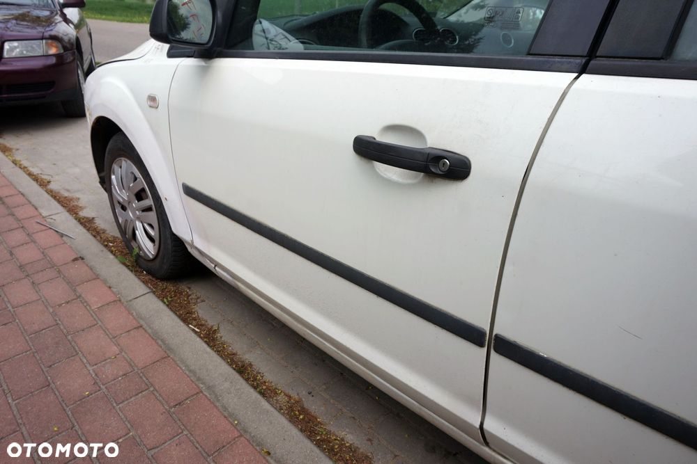 DRZWI PRZEDNIE LEWE FOCUS II MK2 5D HB N3  BIAŁY FORD 2004-2008 - 4