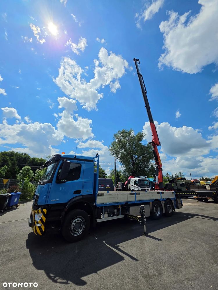 Mercedes-Benz ANTOS 6x2 oś skrętna , kontnery , PALFINGER 34002 - 3