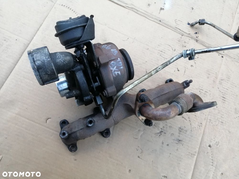 Audi Seat Skoda Volkswagen 1.9 TDi BXE BKC 105KM turbosprężarka GT1646V 038253014F - 1