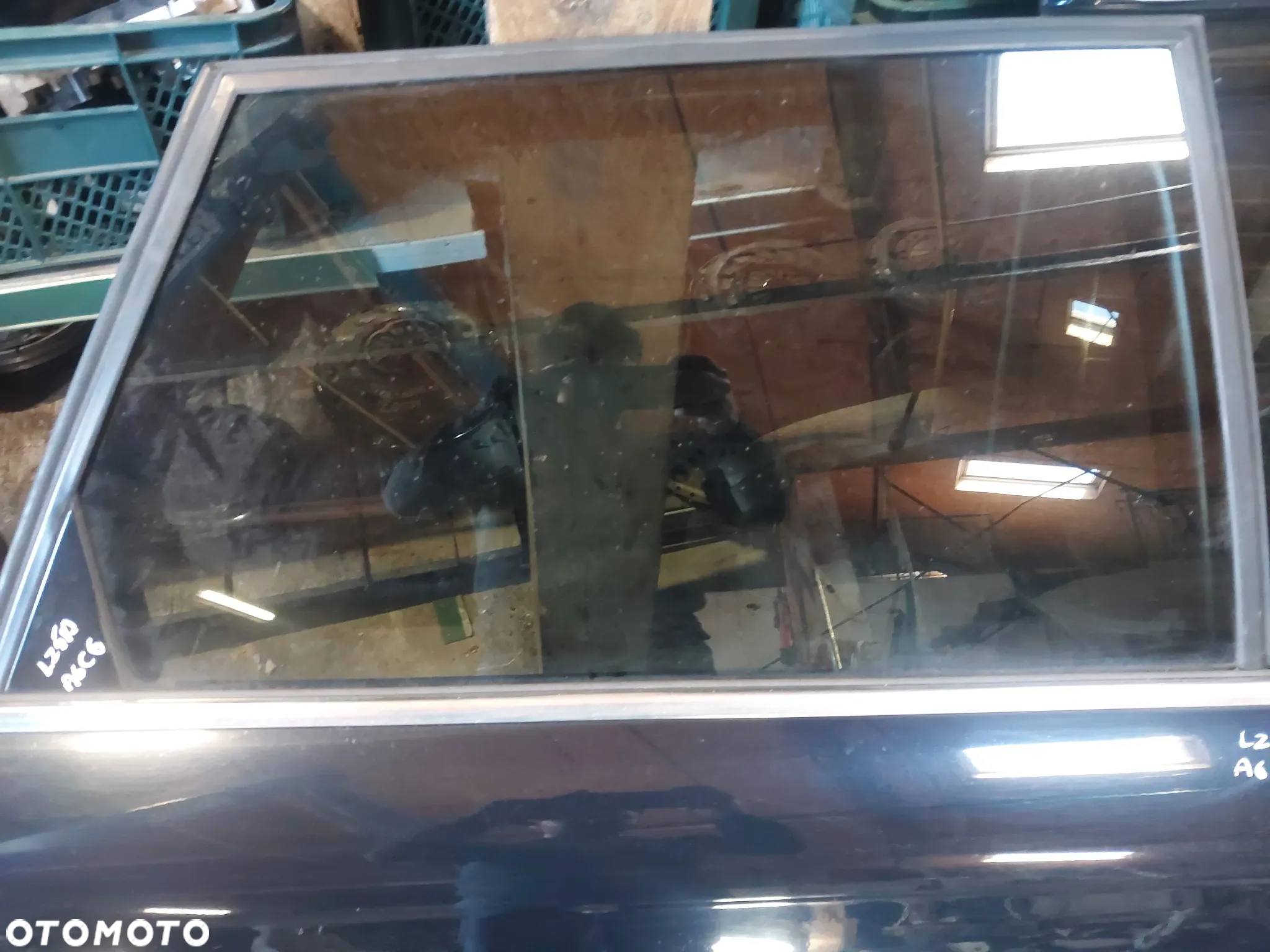 Drzwi prawy lewy tył tylne prawe lewe Audi A6 C6 Kombi Avant S-line LZ5D mechanizm podnoszenia szyby silniczek 4F0959802A sterownik 4F0959794 4F0959795 szyba przyciemniona zamek - 3