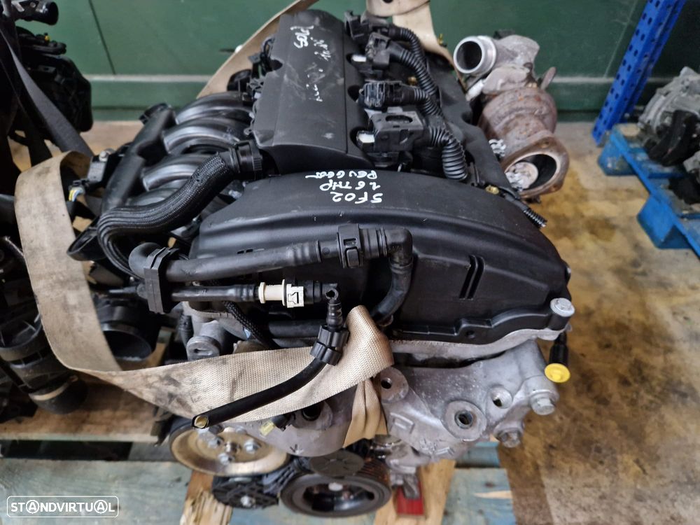 Motor usado 5F02 PEUGEOT RCZ 1.6 THP 156CV CITROEN DS3 308 - 3