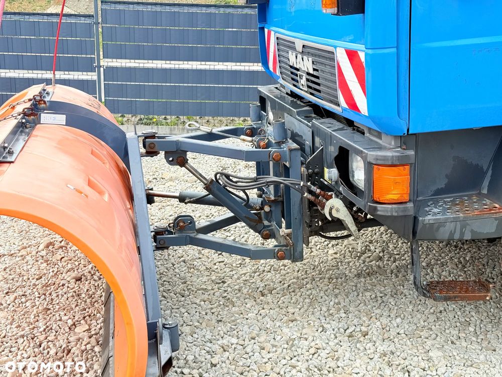 MAN * MAN 12-220 * Pług Piaskarka * 4x4 * Zimowe Utrzymanie * Unimog * - 4