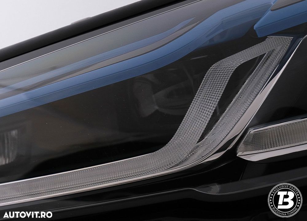 Faruri LED compatibile cu BMW Seria 5 G30 G31 LCI Design - 5