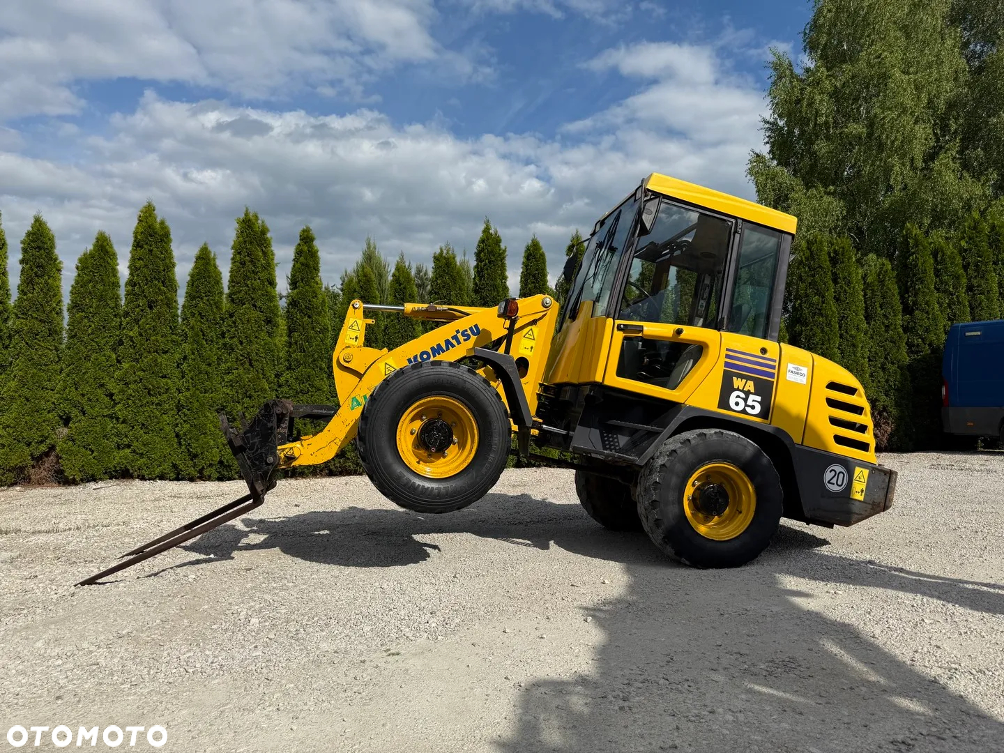 Komatsu Komatsu WA 65 - 3 / PIĘKNA / ZADBANA / CENA BRUTTO / SPROWADZONA Z NIEMIEC / ORYGINAŁ / MAŁE GABARYTY / SILNA I ZWINNA / 60 70 M 506 509 L30 L35 906 907 320 318 750 850 - 40