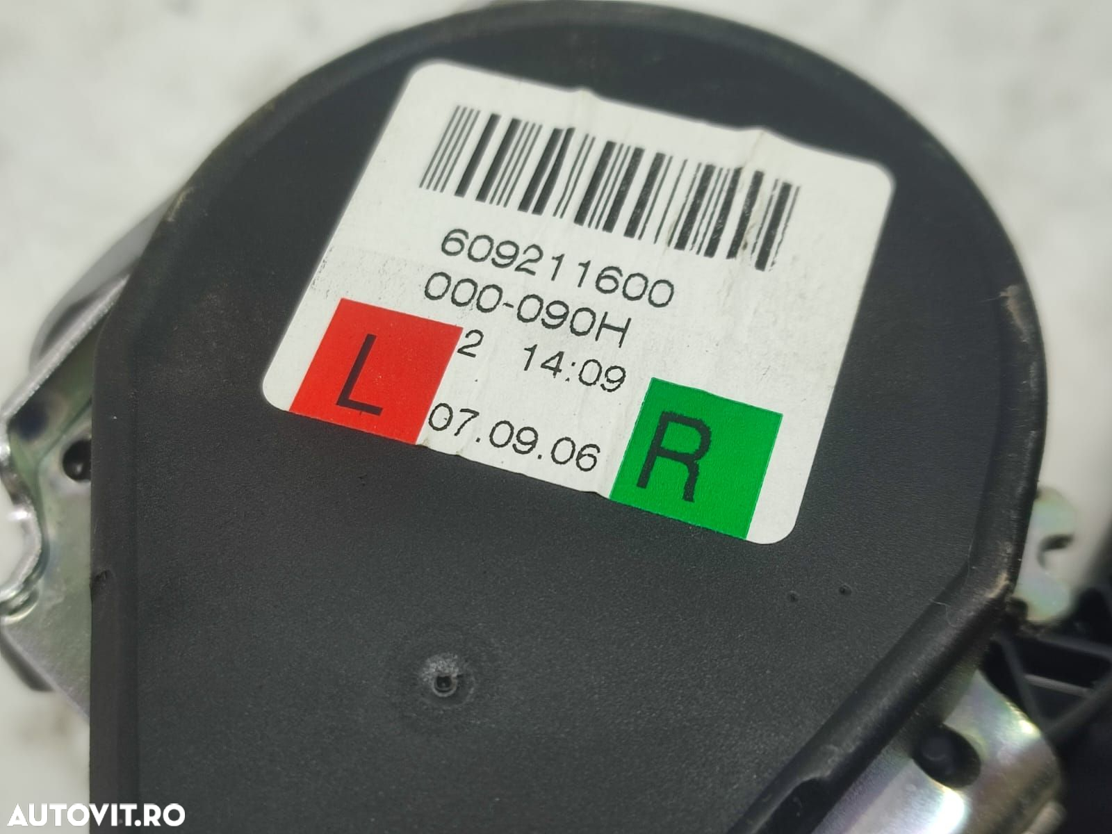 Centura siguranta spate 609211600 Audi A4 B7 [2004 - 2008] 2.0 tdi BP - 2