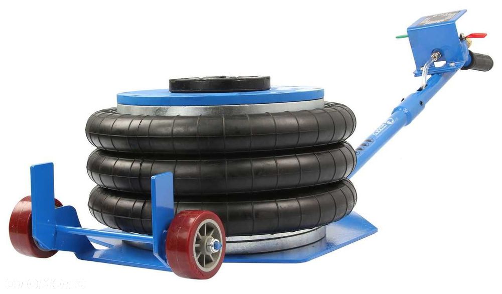 Podnośnik pneumatyczny 6T 3bałwankowy bałwanek poduszka M80128R NOWY - 3