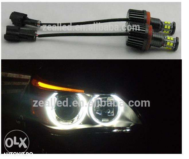 ANGEL EYES pentru BMW 120W E60 E61 E70 X5 E71 X6 E82 E87 E88 E90 LCI E91 LCI  CALITATE PREMIUM ⭐️⭐️⭐️⭐️⭐️ - 2