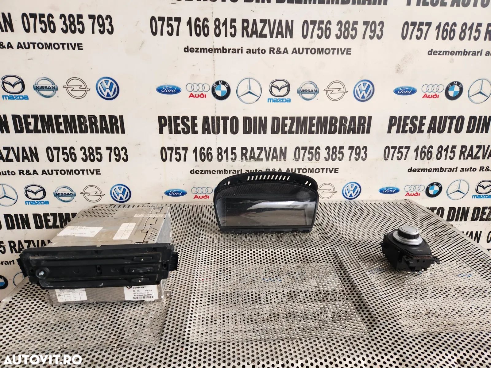 Navigatie Bmw CCC Unitate Navigatie Display Joystick Idrive CCC Bmw E90 E91 E87 Cod    - Dezmembrar - 1