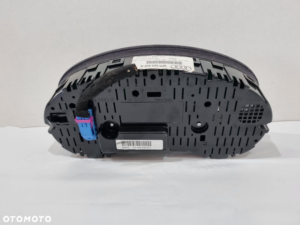 AUDI A3 8P LIFT LICZNIK ZEGARY 8P0920932N TDI EUROPA - 4