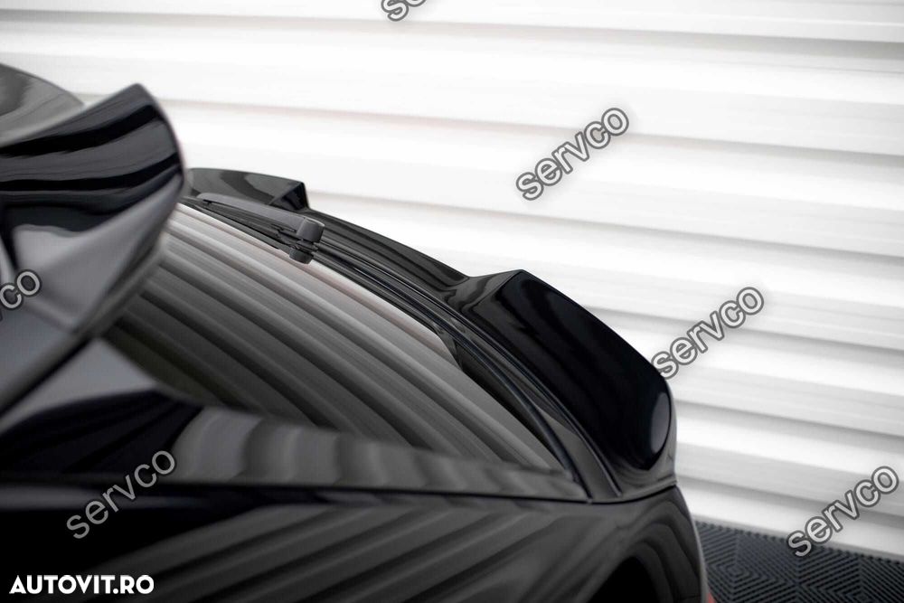 Eleron spoiler cap Audi Q8 Sline SQ8 RSQ8 Mk1 2019- v6 - Maxton Design - 6