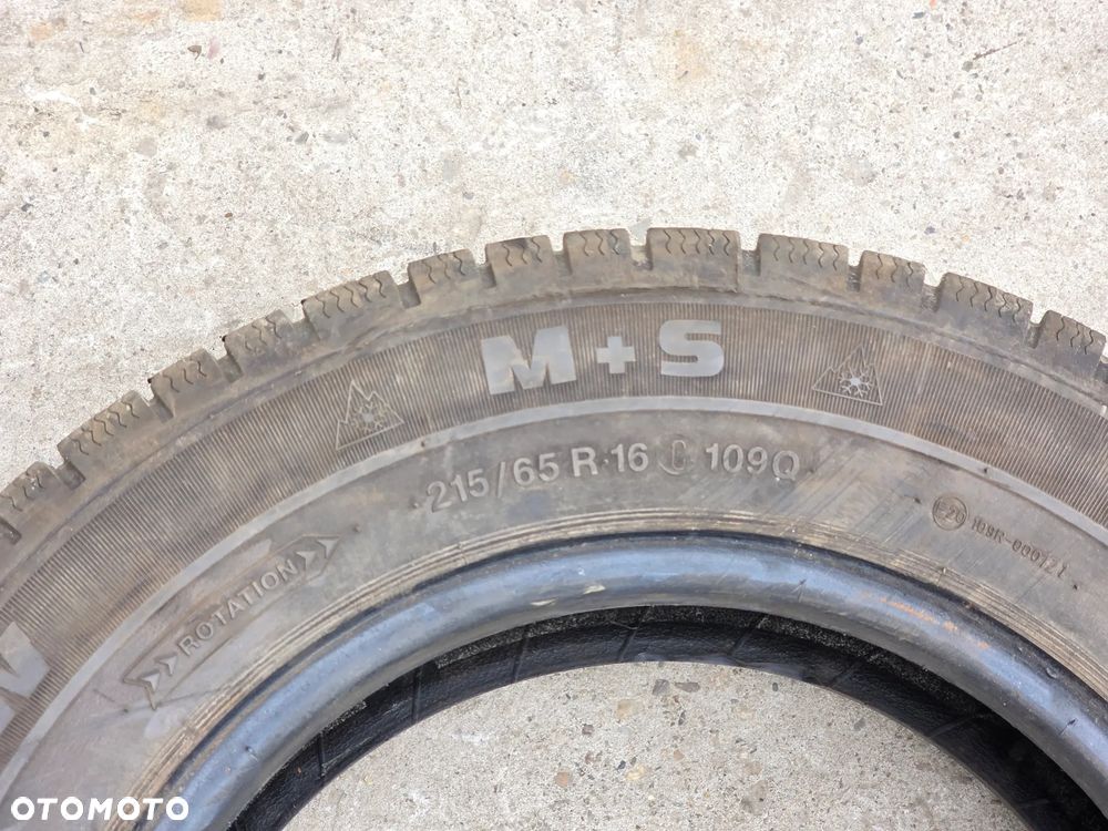 2 X OPONA OPONY CARGO ALPIN GATH PNEUS 215/65/R16C 7mm ZIMOWE - 5