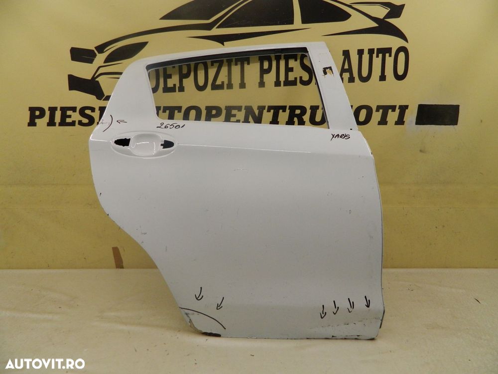 Usa dreapta spate Toyota Yaris, 2011, 2012, 2013, 2014. - 1